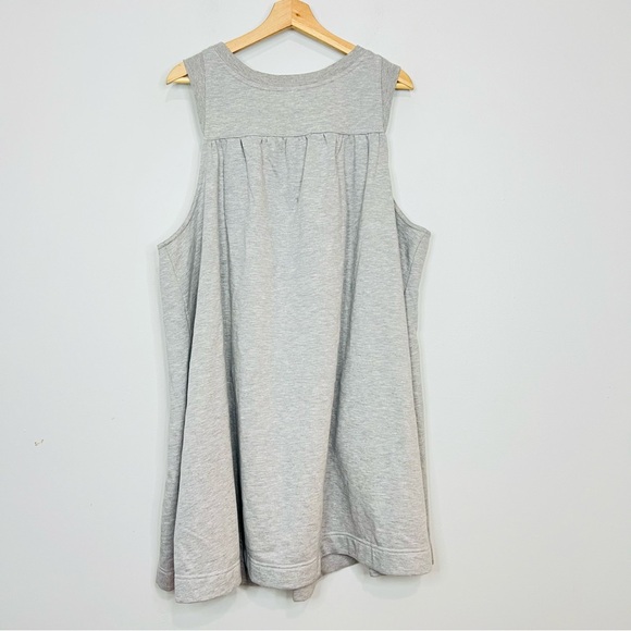 Anthropologie Daily Practice Palm Tree Sleeveless Mini size 1X - Picture 6 of 7